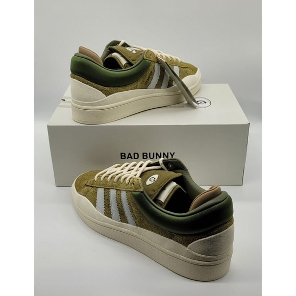 adidas gazelle silver green womens Adidas Campus Bad Bunny Wild Moss main image 0